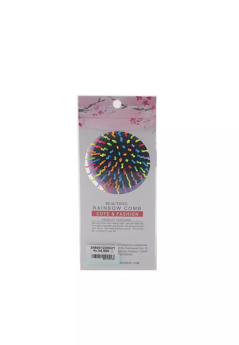 L.Blend Rainbow Hair Comb Fruit Tropical Type G Light Purple