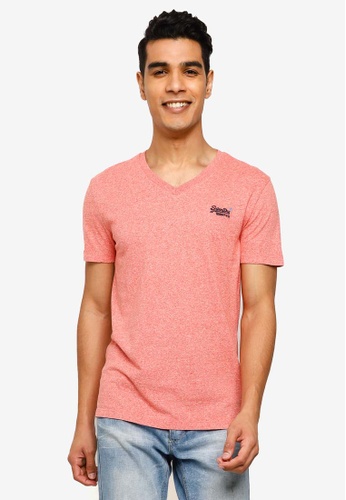 Shop Superdry Ol Vintage Embroidery Vee Tee Online On Zalora Philippines