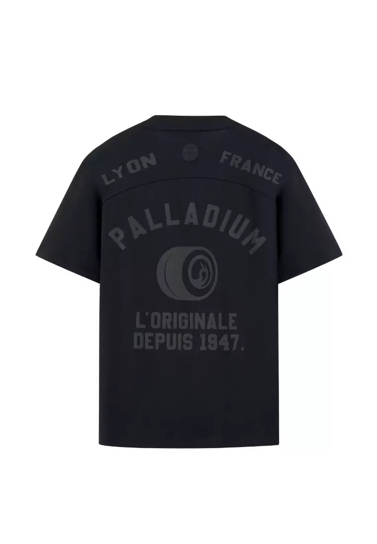 MEN'S HERITAGE PALLADIUM LOGO LOOSE FIT COTTON T-SHIRT
