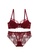 W.Excellence red Premium Red Lace Lingerie Set (Bra and Underwear) 1148EUS50770B9GS_1