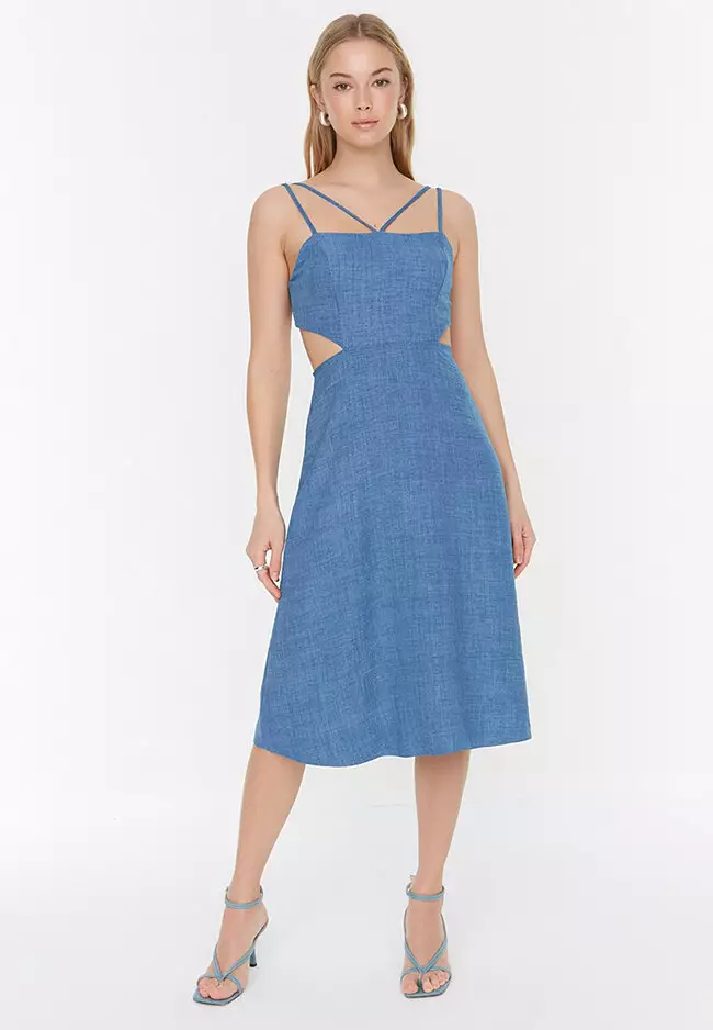 Buy Trendyol Petite Woven Dress 2023 Online | ZALORA Singapore