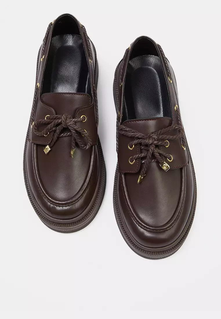Lace Up Loafers