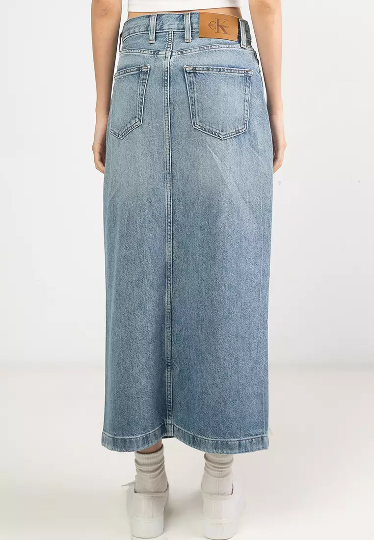 Denim Maxi Skirt - Calvin Klein Jeans
