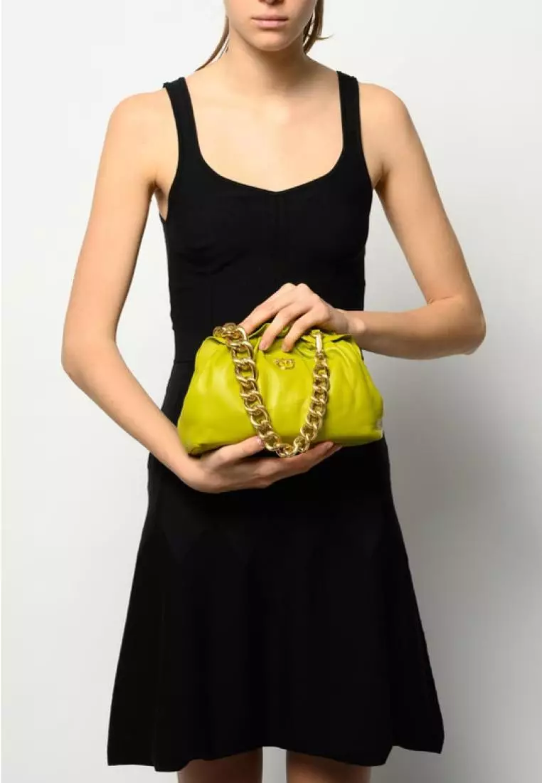 Buy PINKO PINKO Mini Chain Clutch Bag Fraimed 2024 Online ZALORA