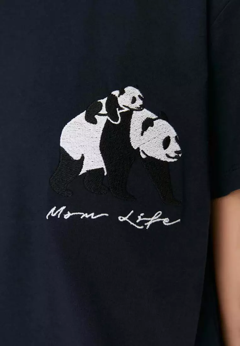 Graphic Print Pajamas Set