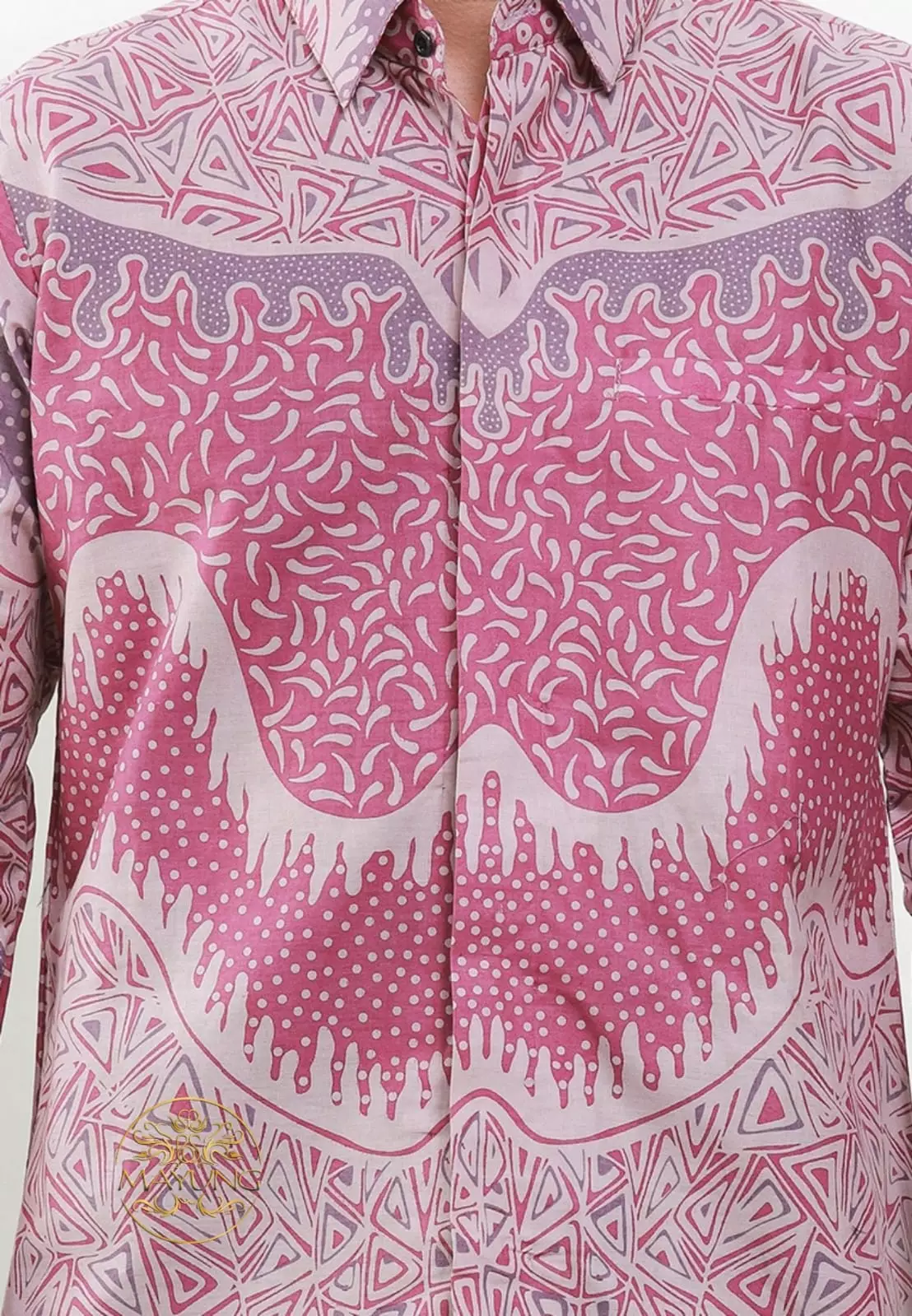 Drestadurma Kemeja Batik Pria Premium Slimfit Modern Lengan Panjang