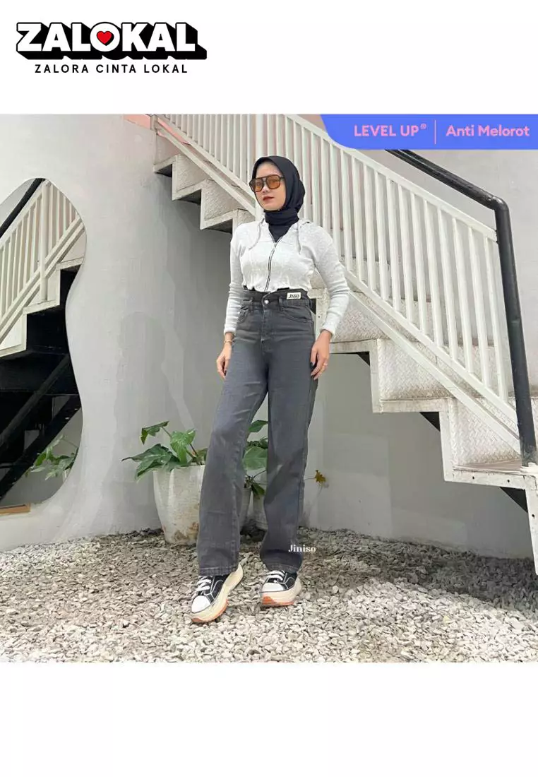 Ultra Highwaist Loose Jeans 229 LEVEL UP