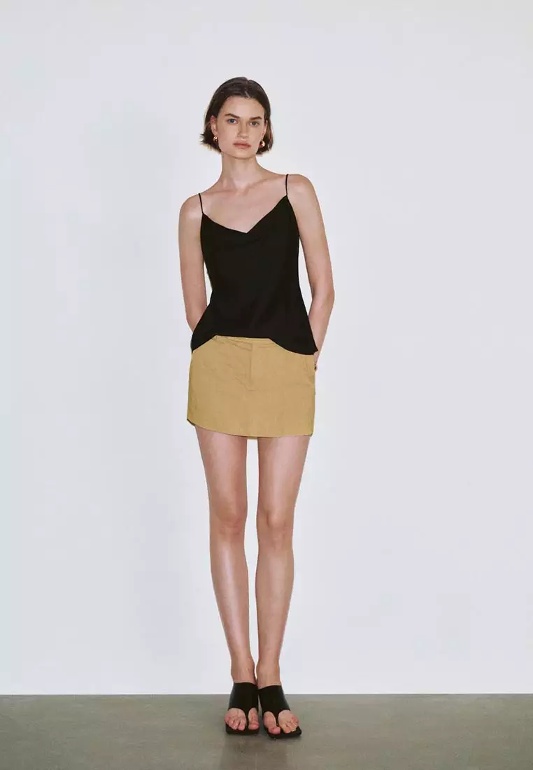 Straight Mini Skirts