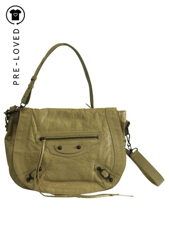 Buy Balenciaga Pre Loved Balenciaga Round Sling Bag Online