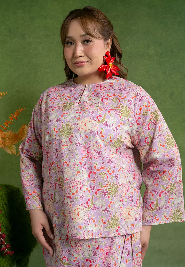 Miza Plus size Kurung Set