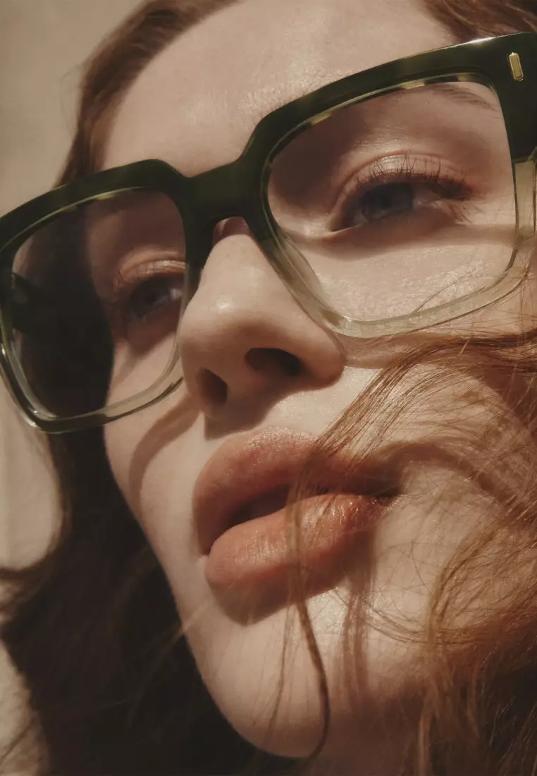 QUAY Bold Type Optical Eyeglasses - Coffee Tort