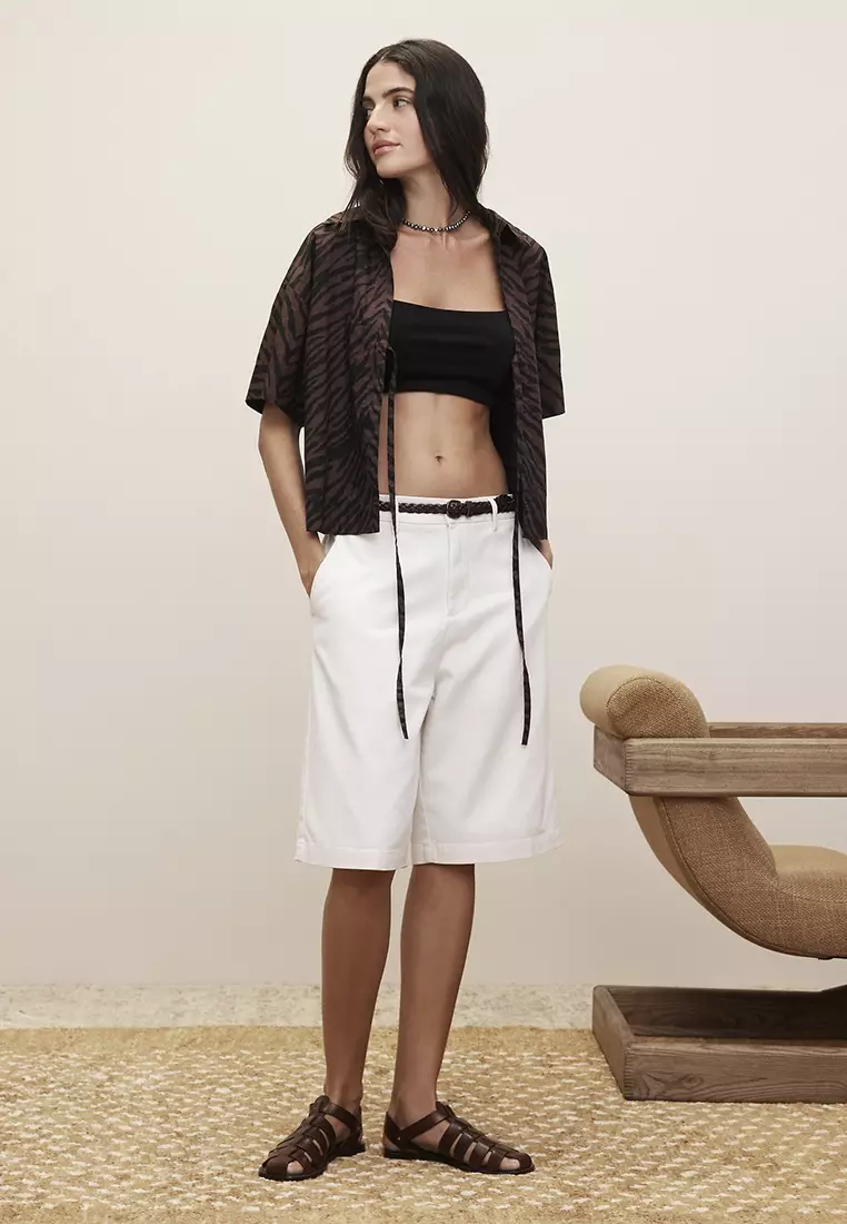 The White Lotus Stretch-Chino Bermuda Short