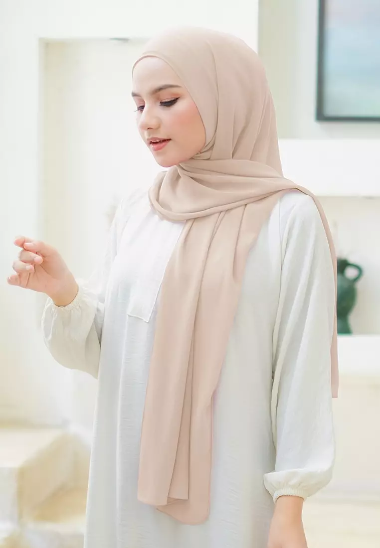 HIJAB INSTAN LATIFA - LIGHT CREAM