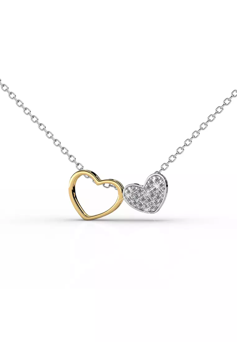 ( Multi Ways ) 2 Become 1 Pendant - Kalung Crystal Swarovski by Her Jewellery