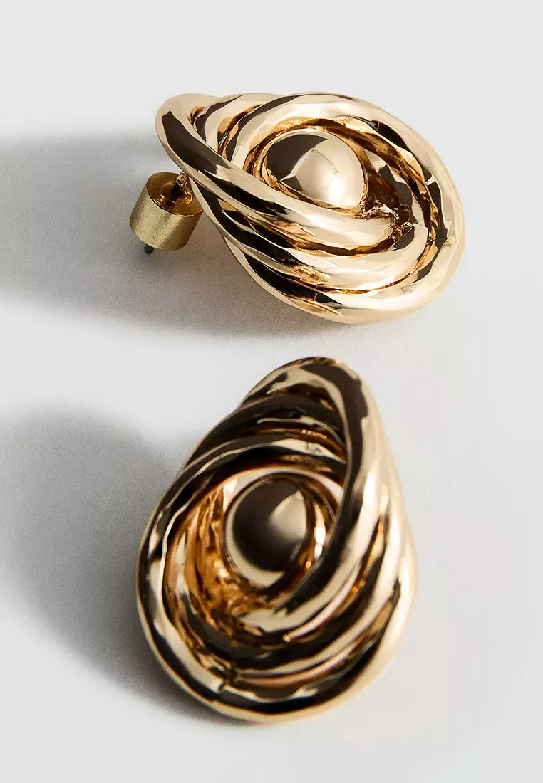 Intertwined Knot Earrings