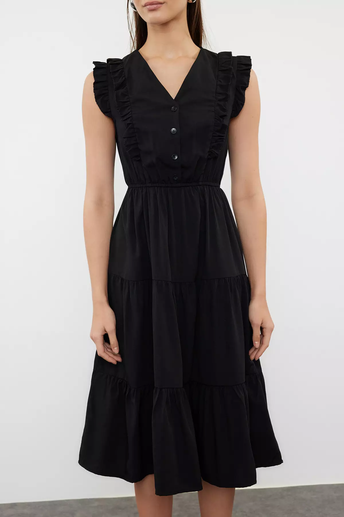 Tiered Ruffle Dress