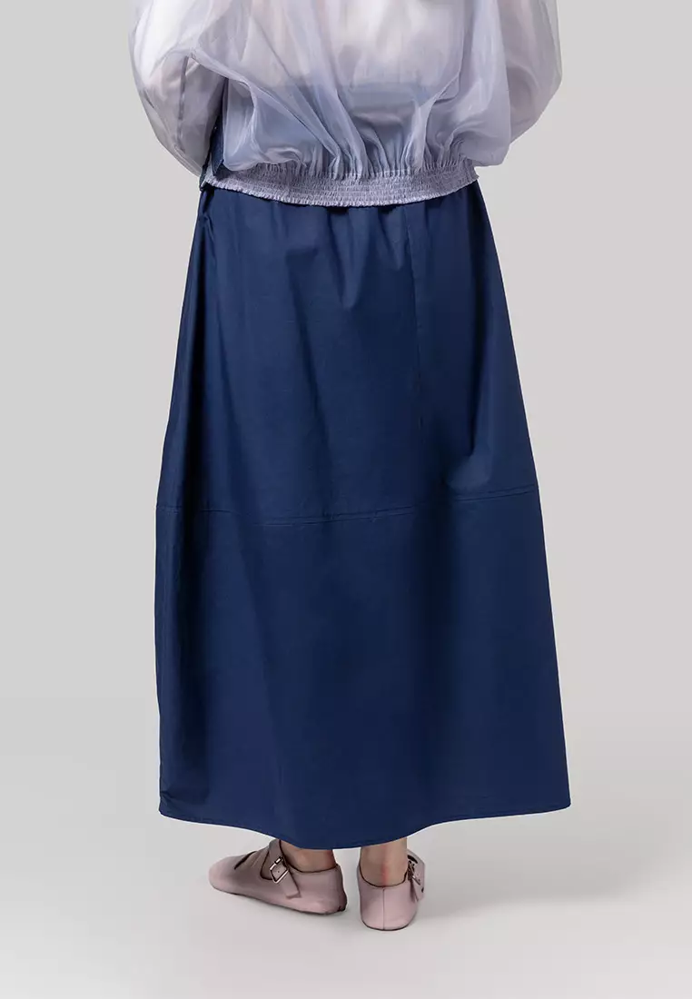 Kami Jolla Balloon Skirt Navy