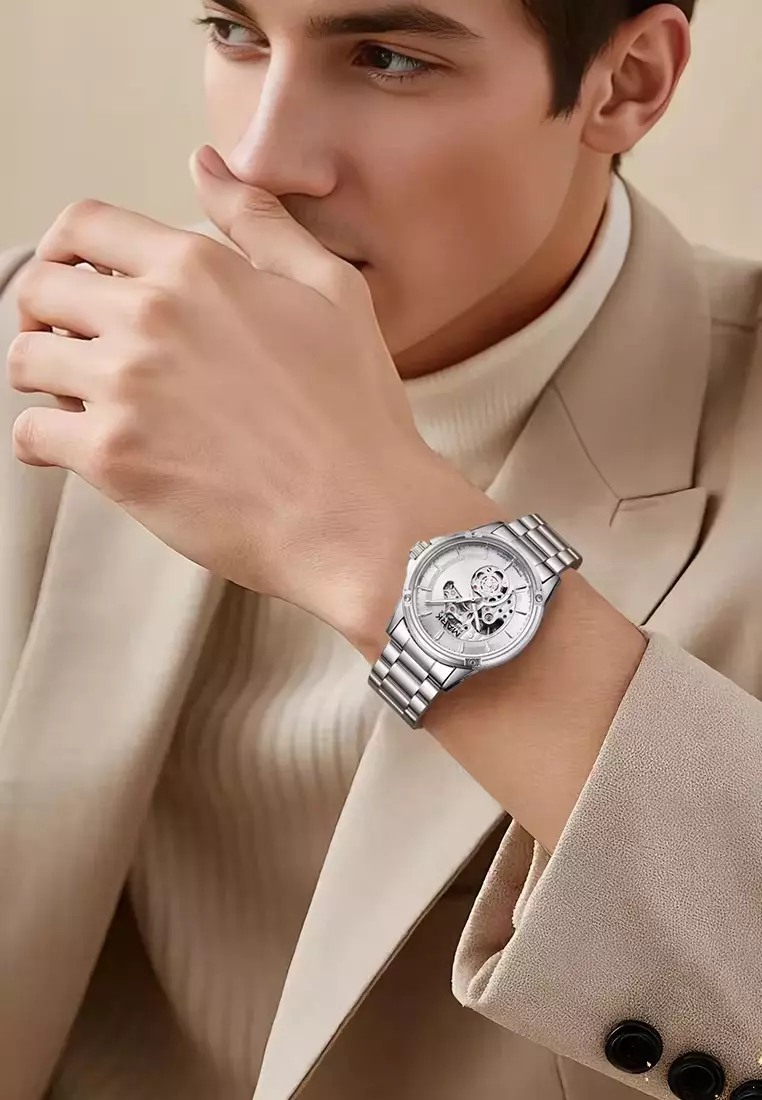 Special Edition HORSE YEAR Automatic Watch, 43mm, Stainless Steel Bracelet