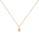 ELLI GERMANY gold Necklace Gemstone Pendant Basic Timeless with Pink Quartz Gold Plated F9C6EAC1437DEBGS_2