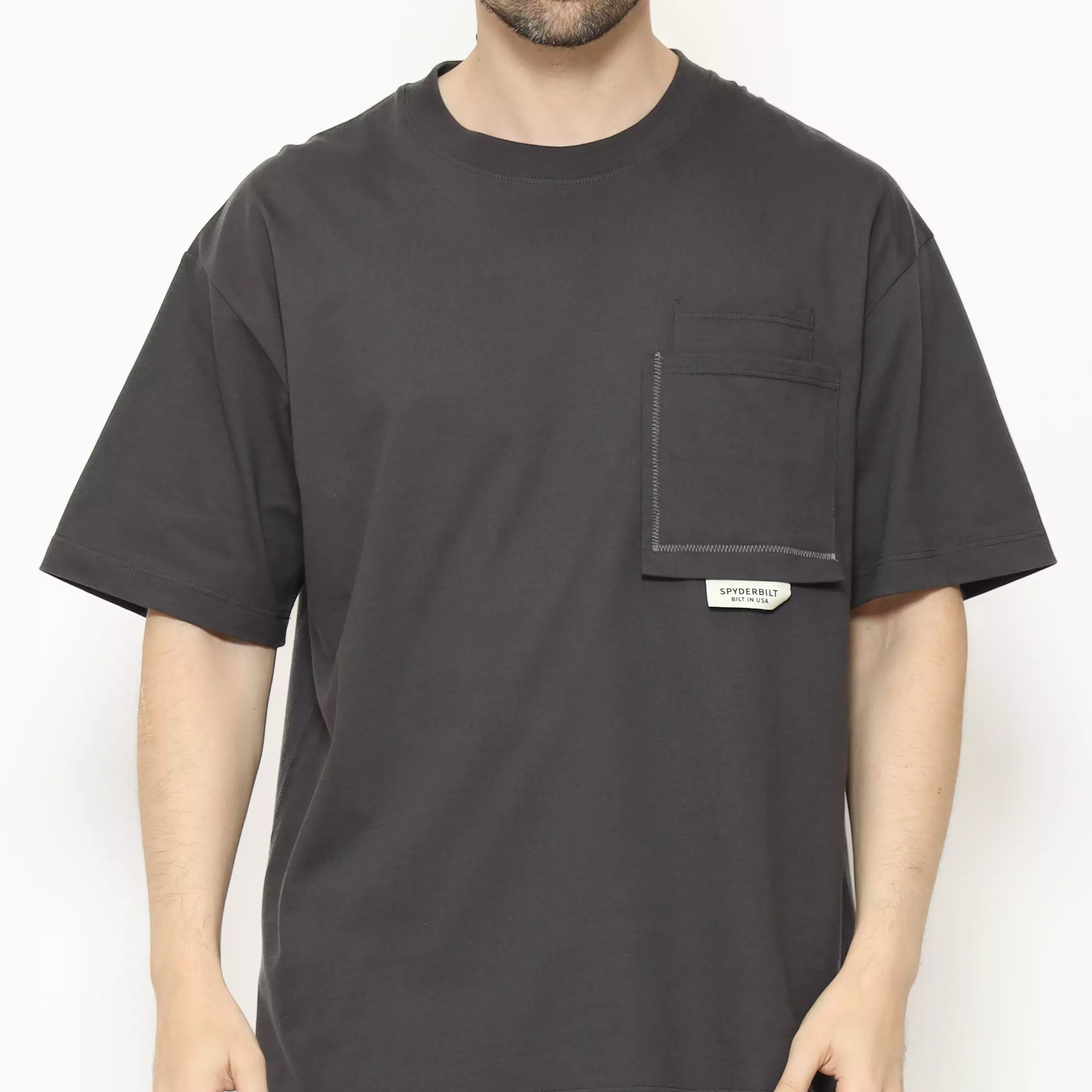 Spyderbilt Kaos lengan pendek Pria Tevic Oversize Planet Surf