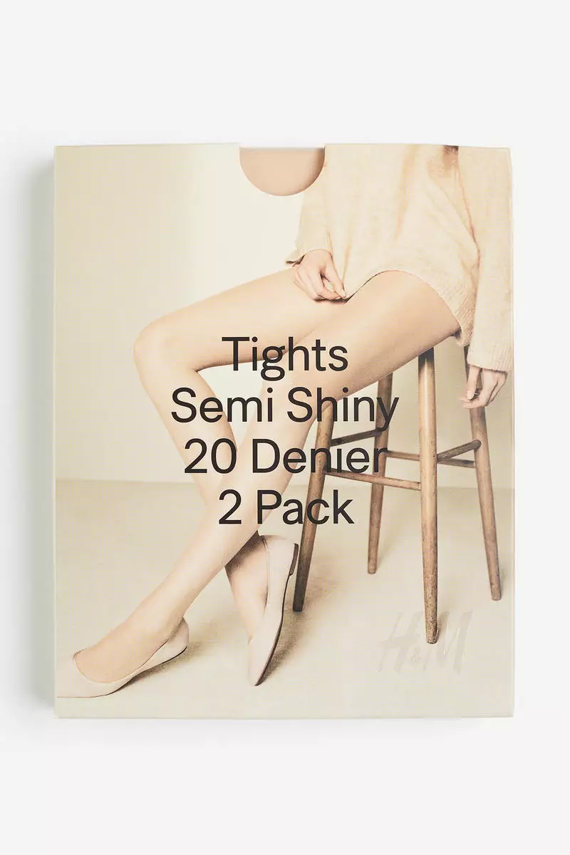 H&M 2-pack 20 denier tights