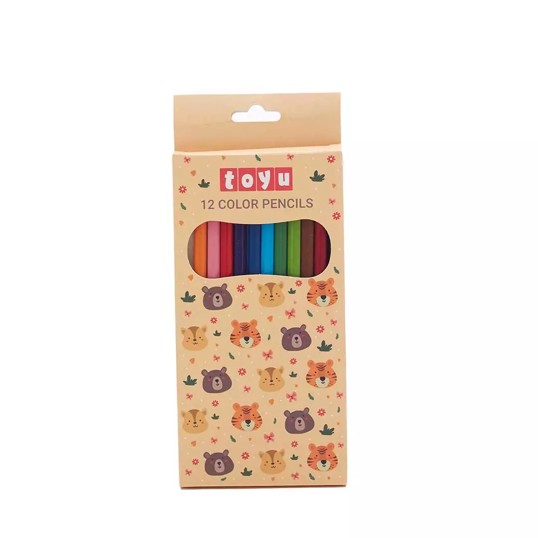 L.Blend Toyu Color Pencil: Animal Faces Cream