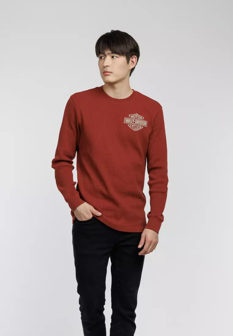 Harley-Davidson Bar & Shield 3D Long Sleeve Tee