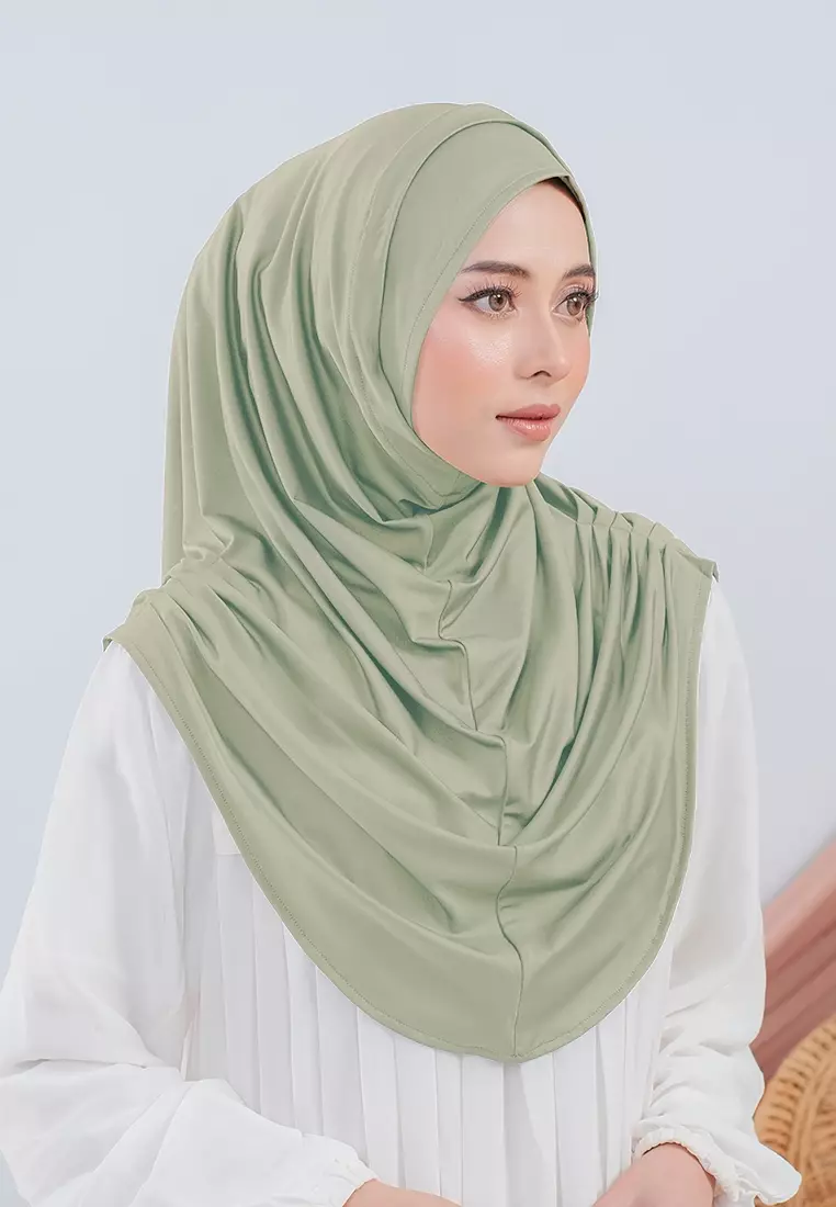 HIJAB INSTAN VALEEQA - SOFT GREEN