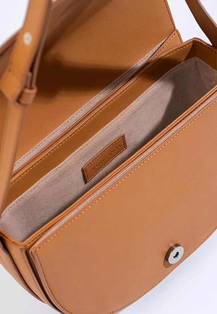 Ria Miranda Almond Brown Brynn Bag