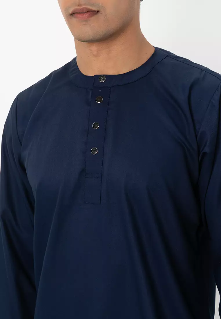 JASPAR 鈕扣領現代Baju Melayu套裝