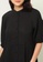 TOPSHOP black Textured Mini Shirt Dress 0FC8AAABFE0926GS_6