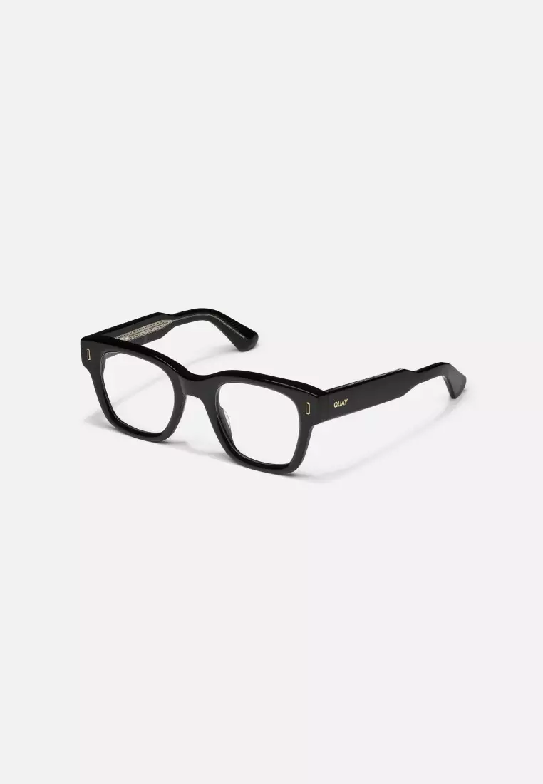 QUAY Note To Self Optical Eyeglasses - Black