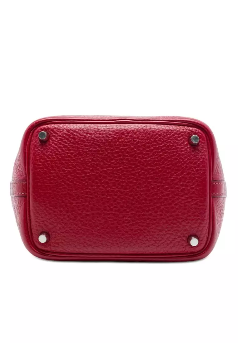 Pre-Loved Hermès Clemence Picotin Lock 18