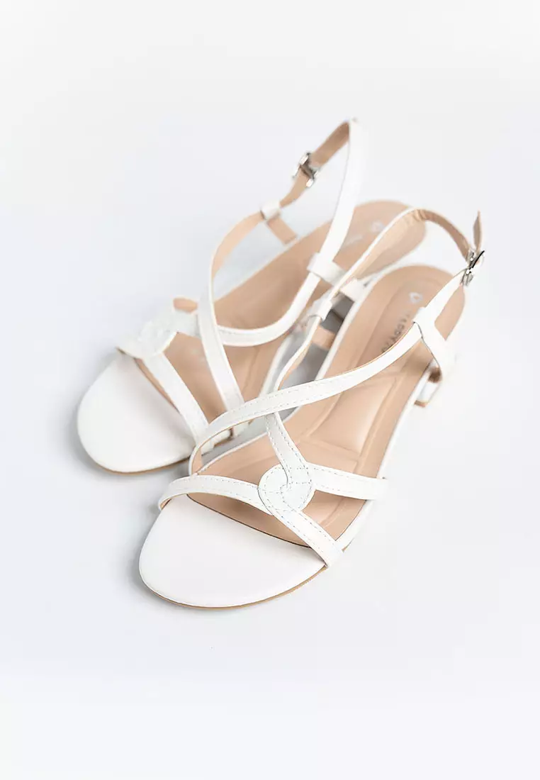 Penny Woven Low Heels