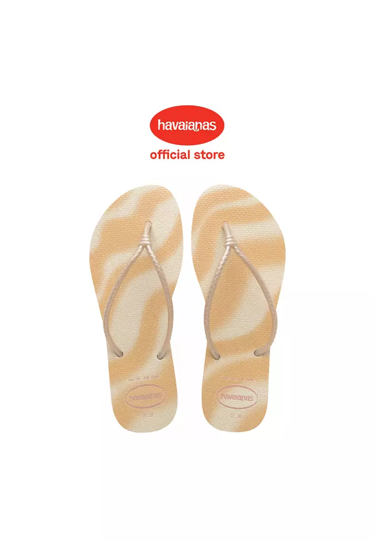 [ONLINE EXCLUSIVE] Havaianas 0121 Tube Gloss Beige - Sandal Wanita