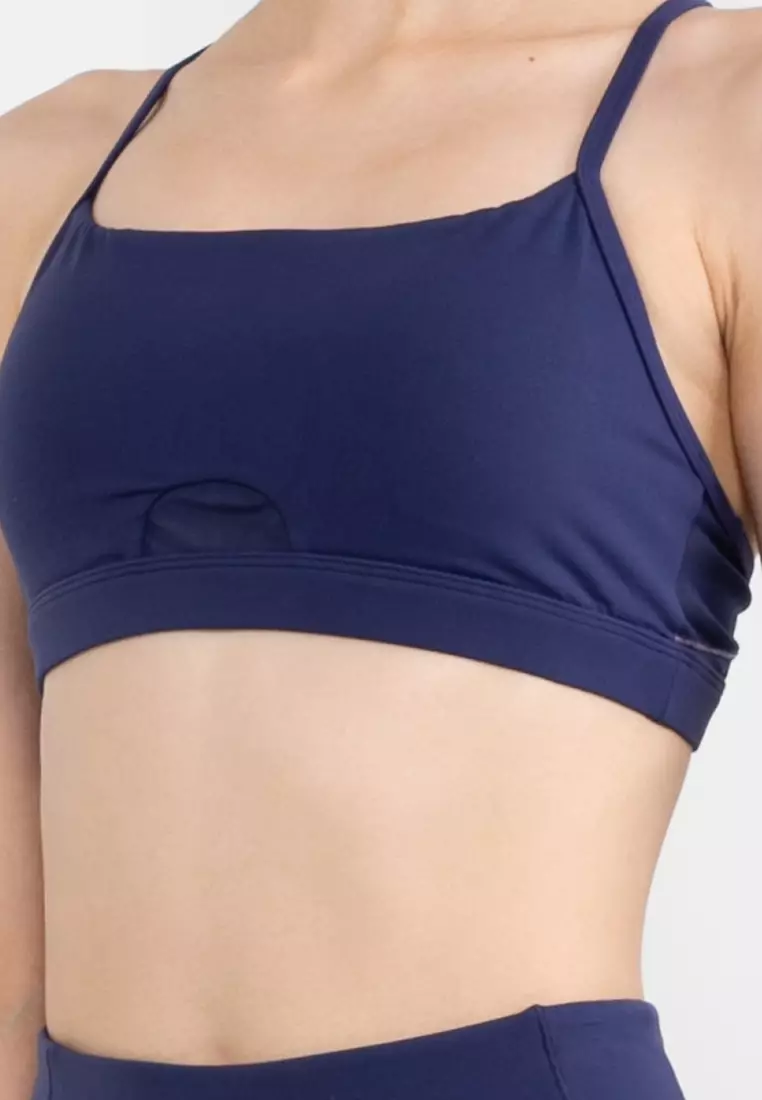 Ultra Luxe Mesh Strappy Crop Bra