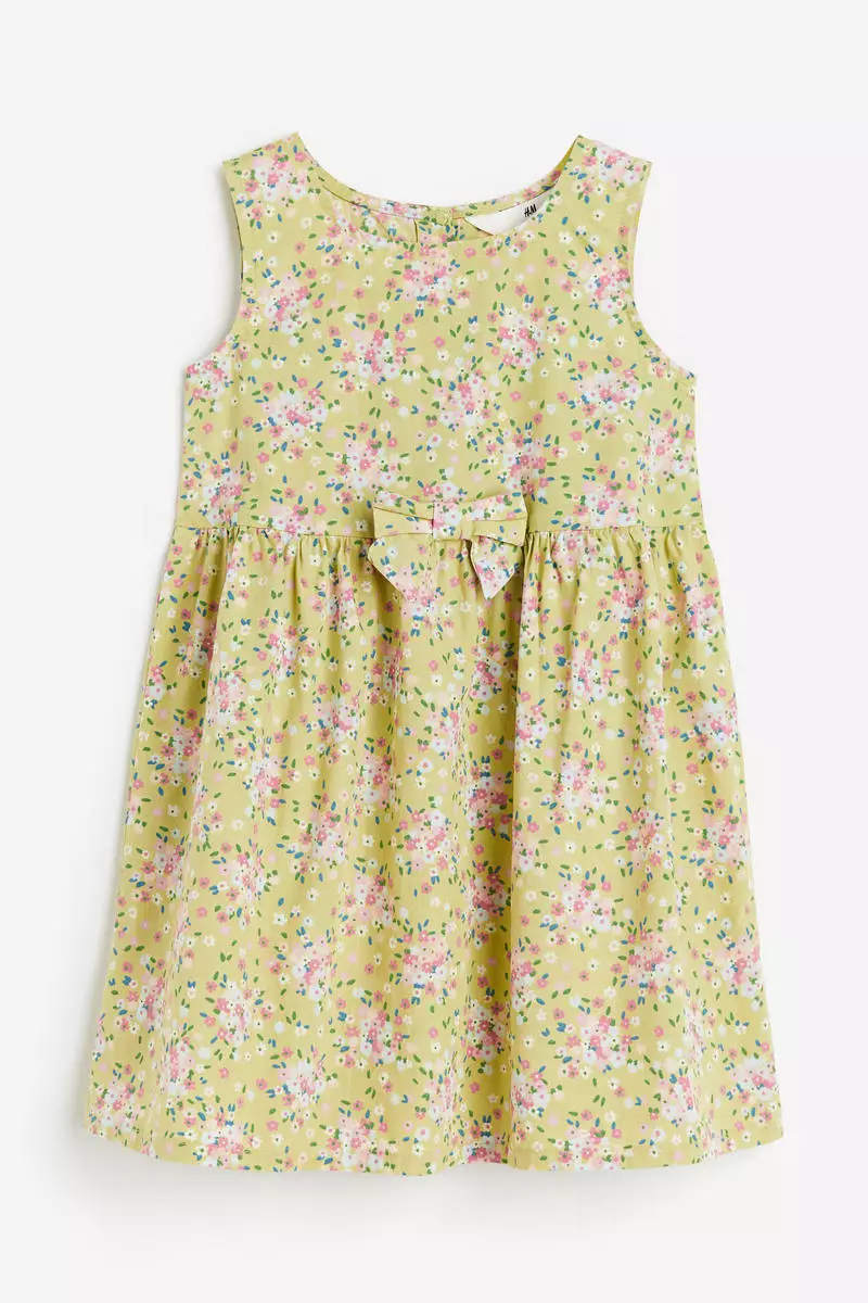 Girl cotton on sale dress design