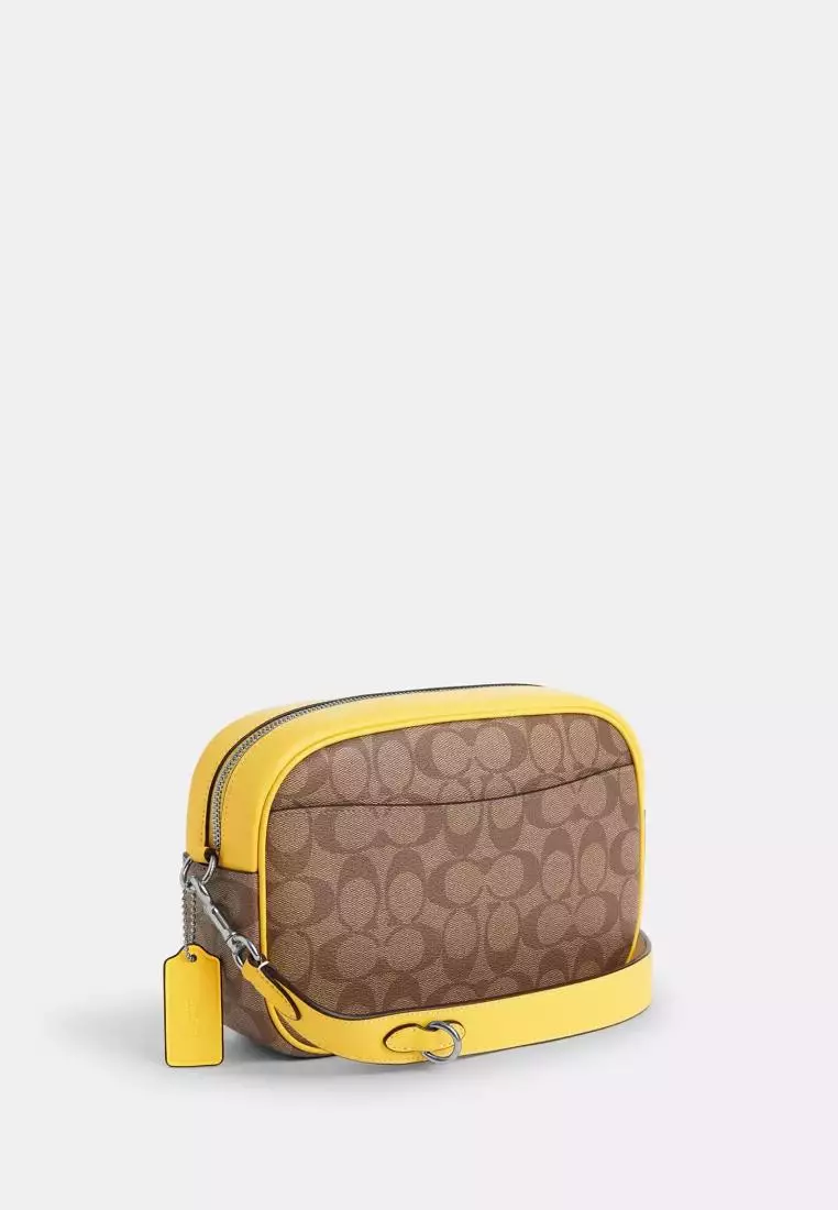 Coach Jamie Camera Bag In Signature Canvas Retro Yellow