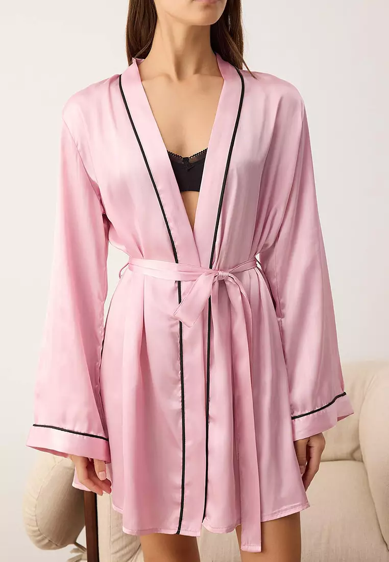 open lace back dress Online Vintage Store | Vintage 90's Men Bathrobe