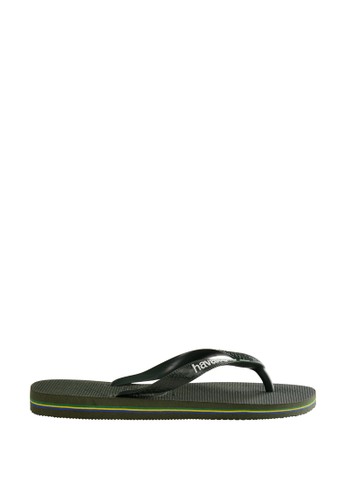 Jual Havaianas Havaianas Brasil Logo 4896-Green Olive