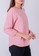 Julia Owers pink Baju Blouse Wanita NAOMI - Dusty Pink 51EB1AAD00EA89GS_4