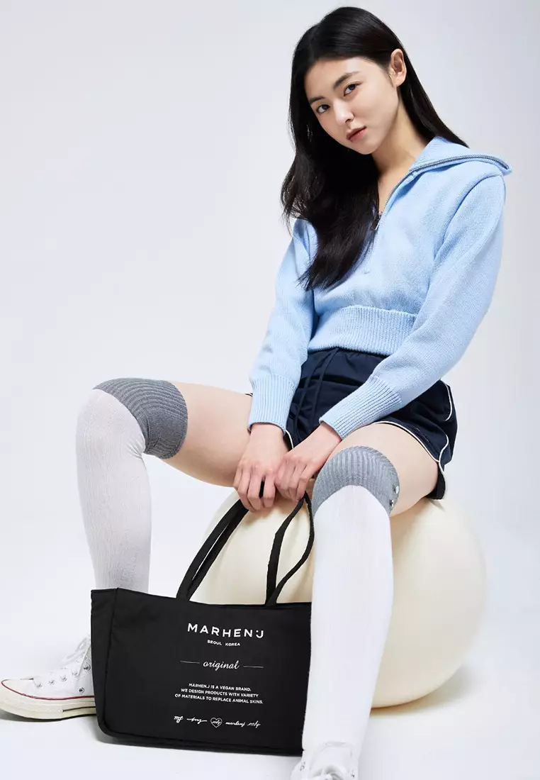 Marhen J Air Poster Tote Bag - Black