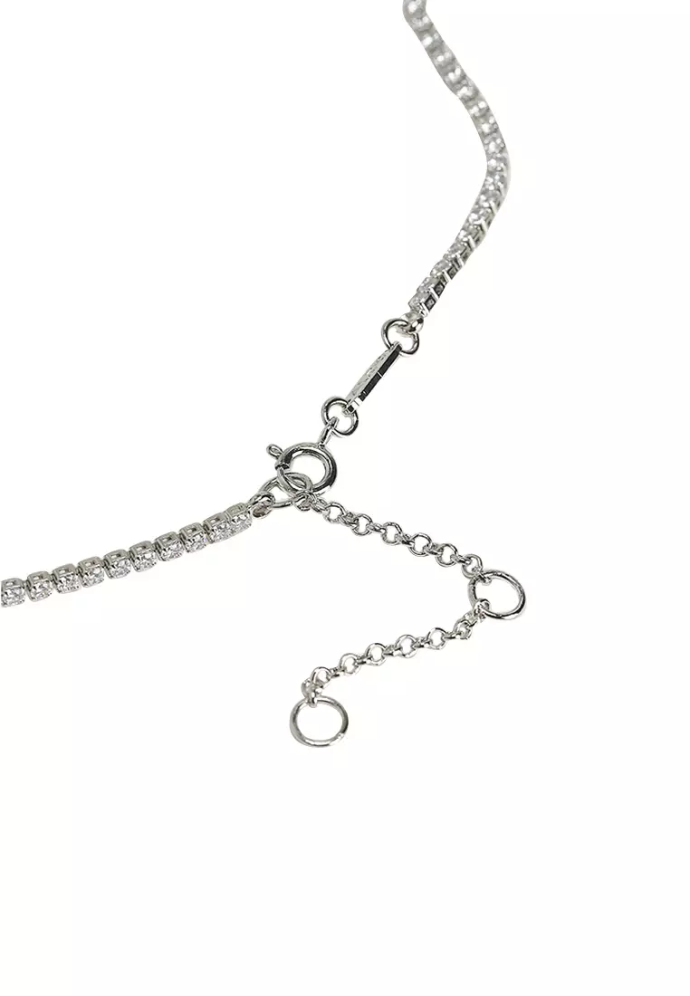 Alata Y-Neck Tennis Necklace