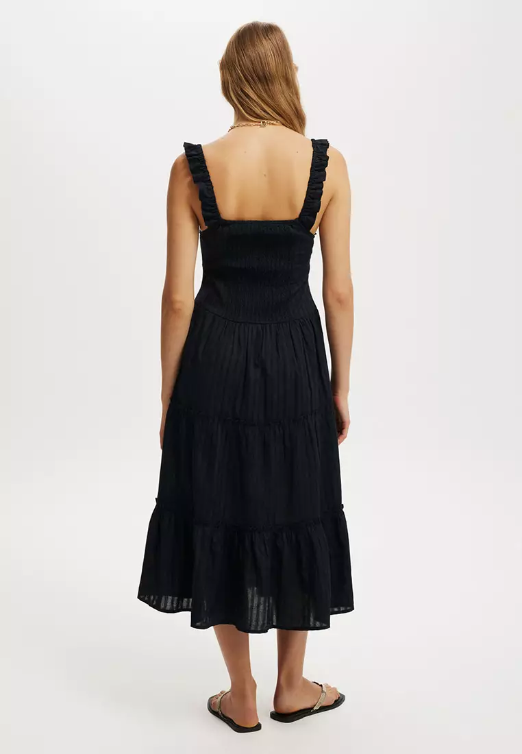 Skye Corset Detail Midi Dress