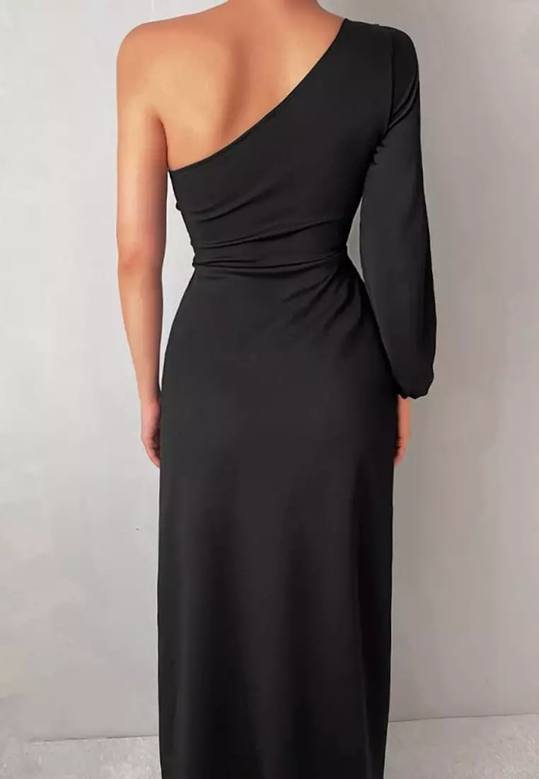 Straight Maxi Long Slim Dress