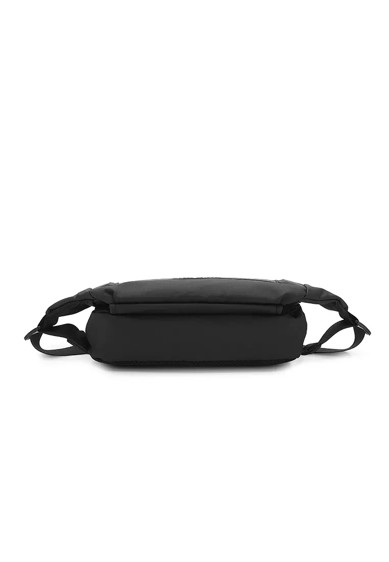 Men's Waist Bag / Belt Bag / Chest Bag - Black