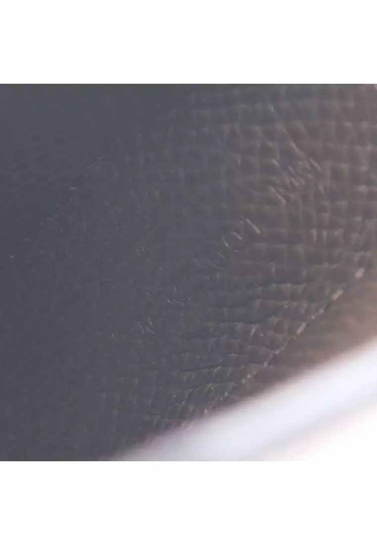 Pre-Loved Hermès way chocolate Sesame mauve pail phone case smartphone case iphone case Veau epsom Dark brown light brown Light purple silver hardware W engraved