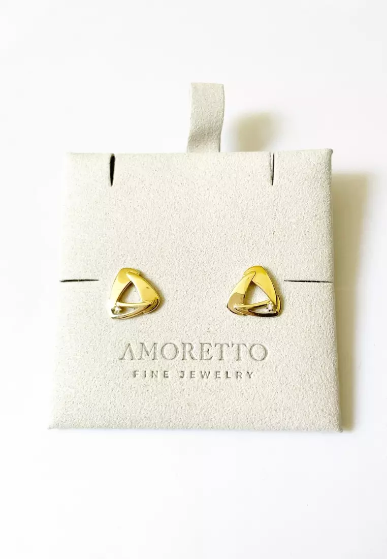 La Cocca 18K Gold Stud Earrings