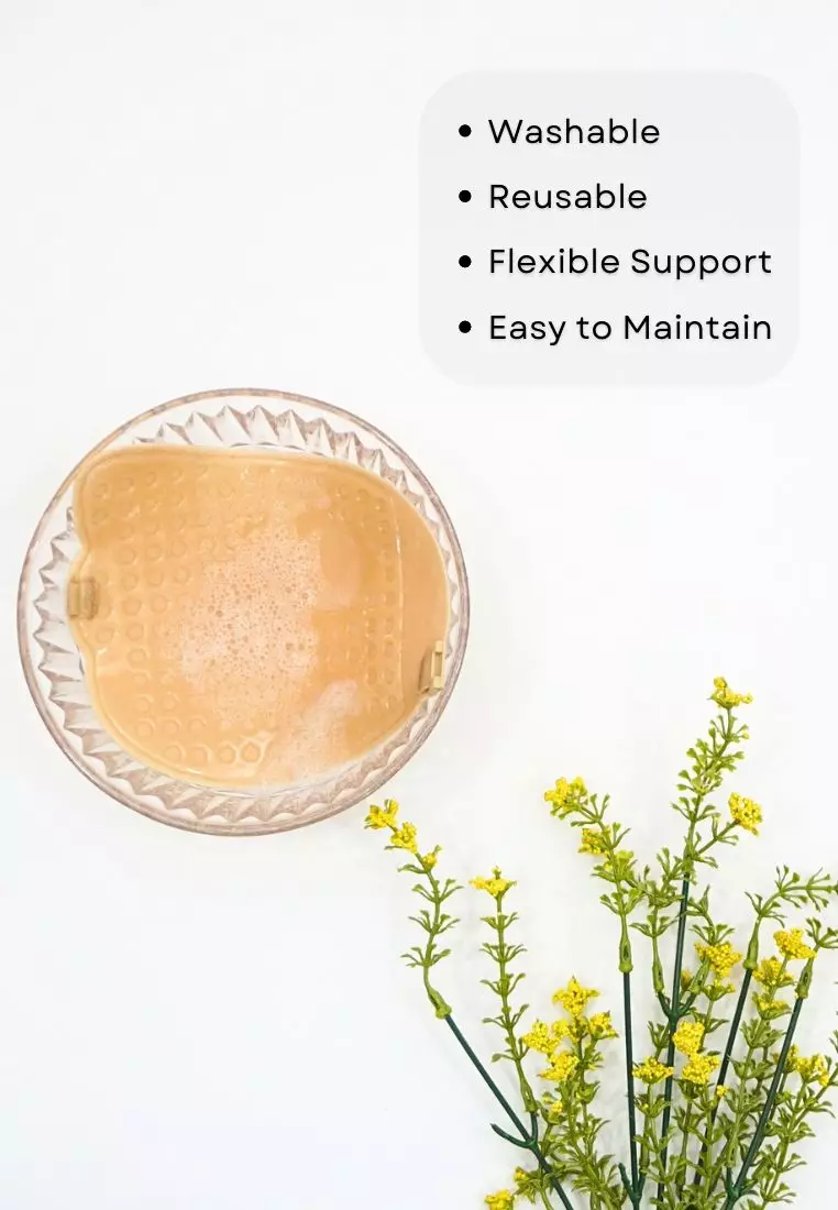 Special Bundle Angel Push Up Nubra in Black Seamless Invisible Reusable Adhesive Stick on Wedding Bra and Nipple Cover Silicone