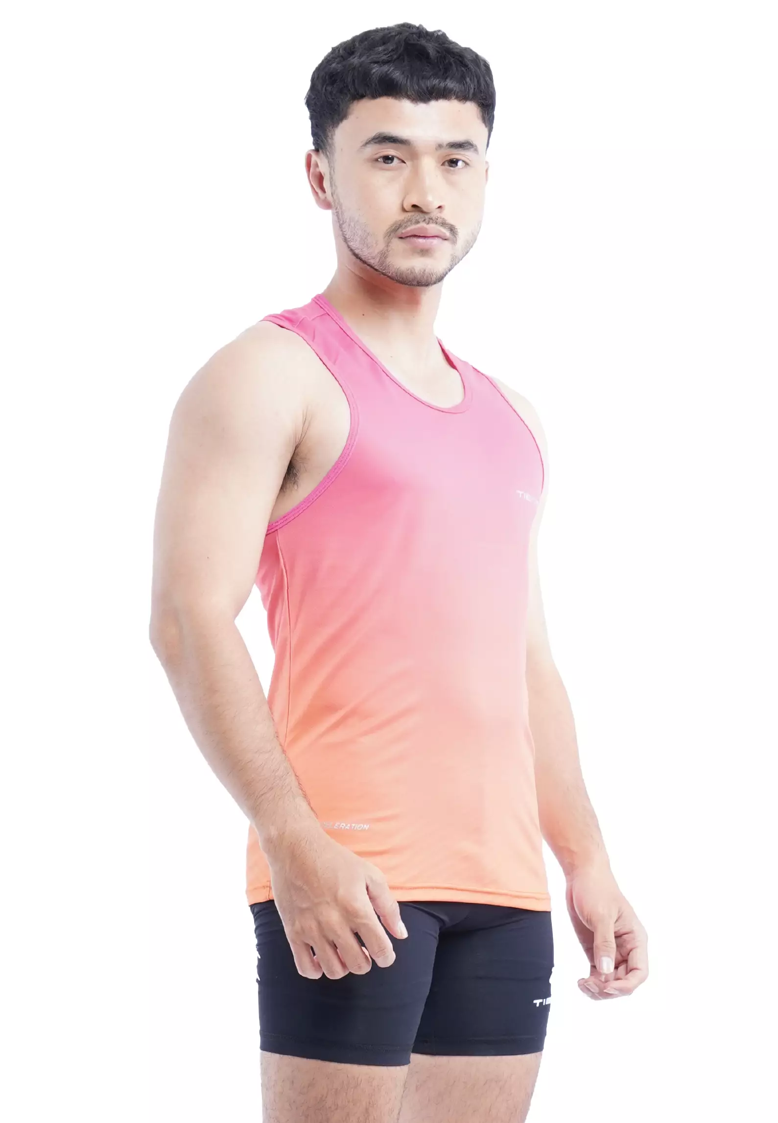Tiento Jersey Running Baju Olahraga Lari Pria Singlet Lekbong Kaos Dryfit Xceleration Men